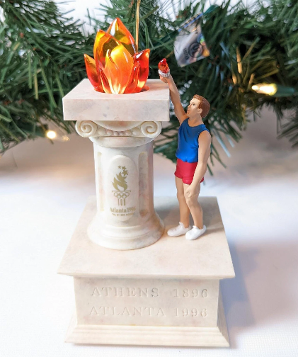 Hallmark 1996 Olympic Flame Magic Ornament