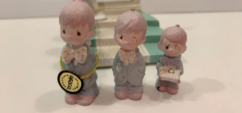 Vintage Precious Moments Wedding Party