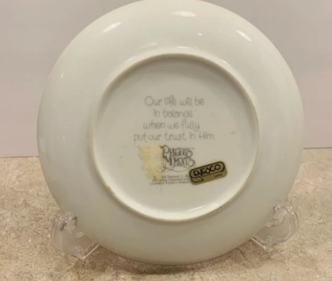 Vintage Precious Moments Clown Plates