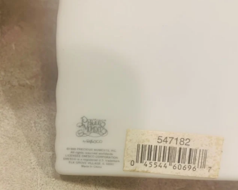 Vintage Precious Moments You Are A Treasure To Me