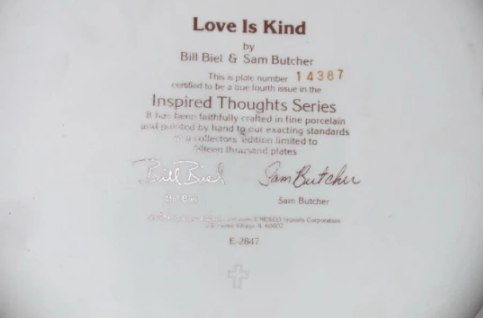 Vintage Precious Moments Love is Kind