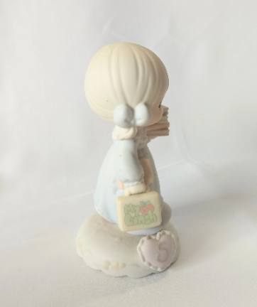 Vintage Precious Moments Figurine School Girl