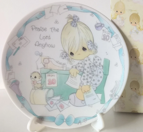 Vintage Precious Moments Plate
