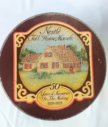 Vintage Nestle Toll House Morsels Tin