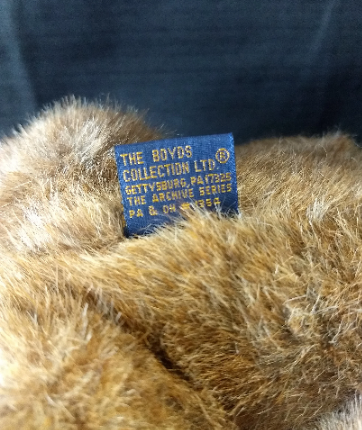 Boyds Bears Teddy Plush Stuffed Animal