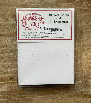 Old World Christmas Kitty Love Cards