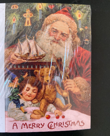 Retired "A Merry Christmas Old World Christmas Mini Card