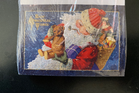 Old World Christmas Best Christmas Wishes Mini Card