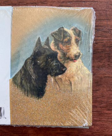 Old World Christmas Dog Mini Cards