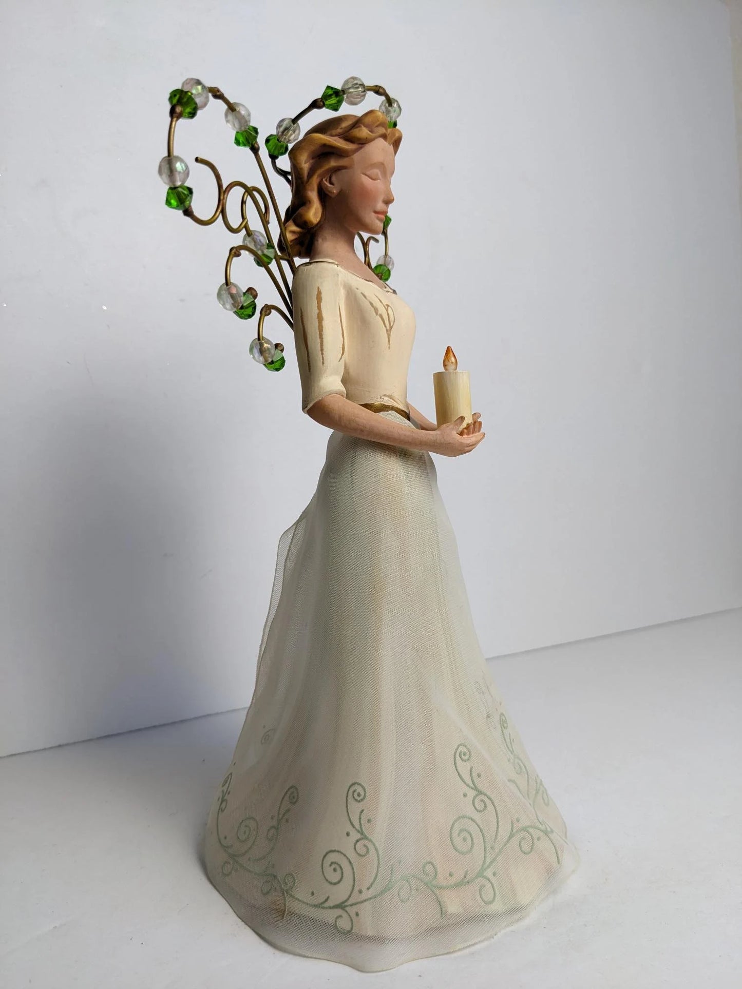 Yuletide Harmony Christmas Angel Tree Topper