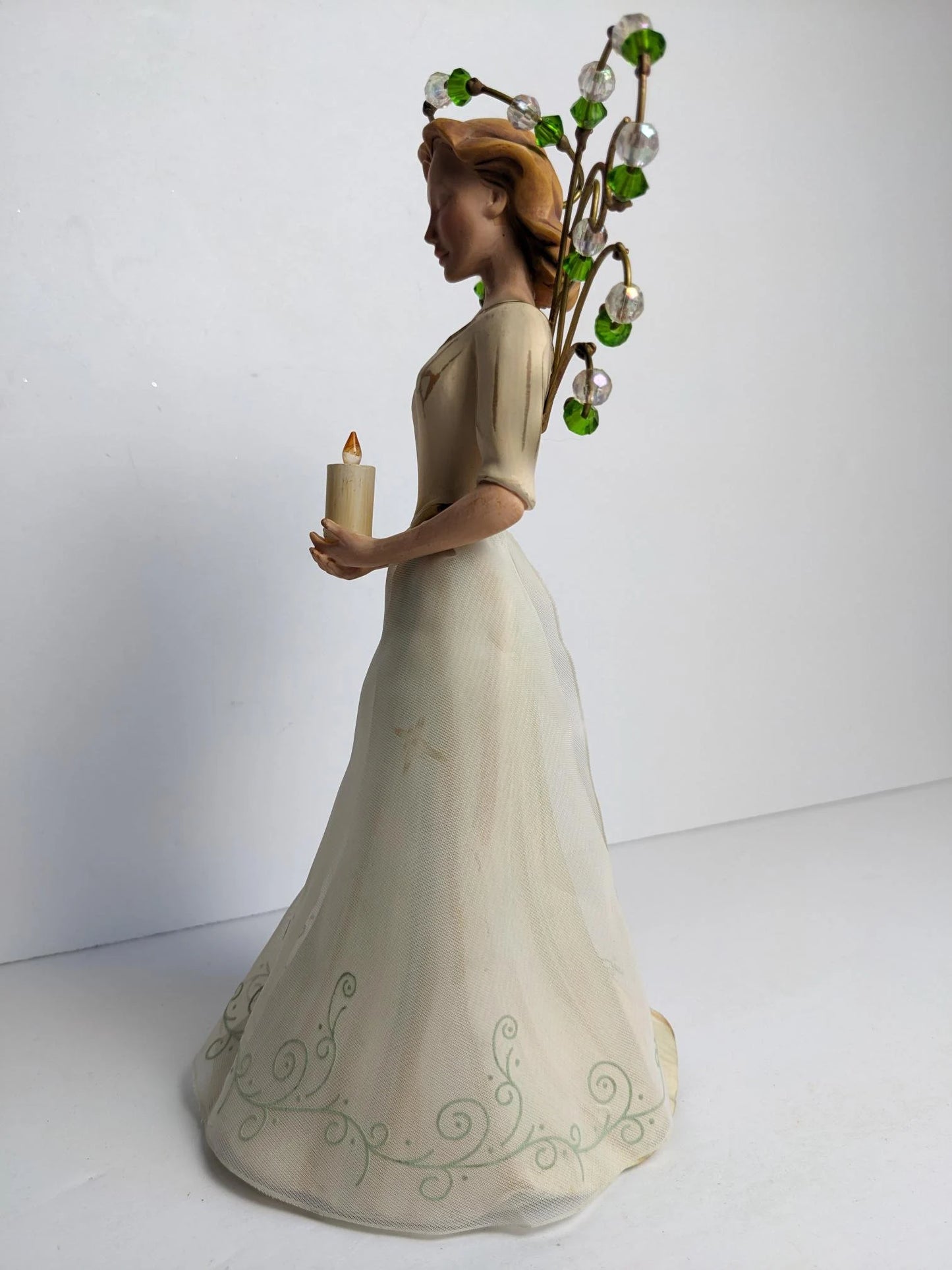 Yuletide Harmony Christmas Angel Tree Topper