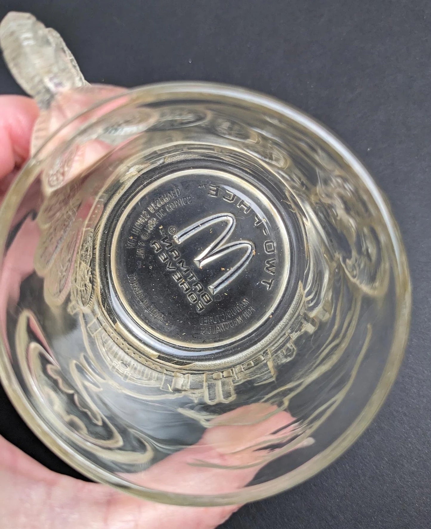 Two Face Batman Forever Clear Mug