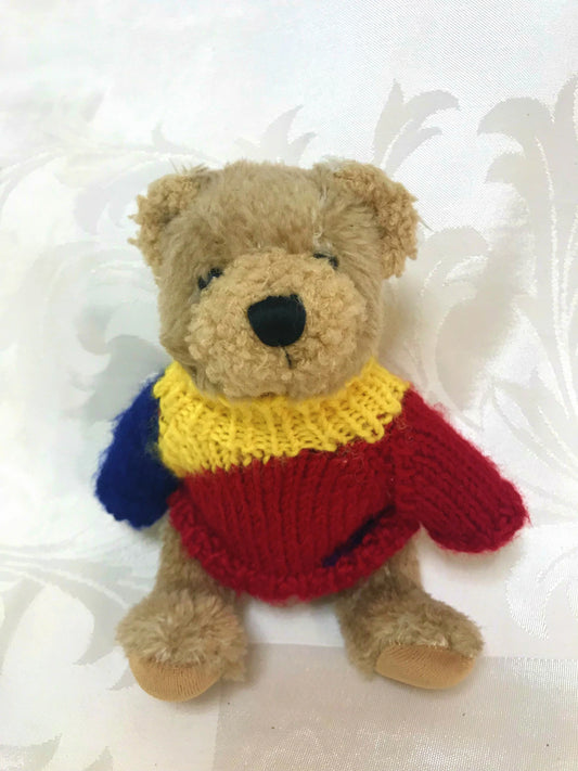 Vintage Jointed Hugfun Teddy Bear Stuffed Animal