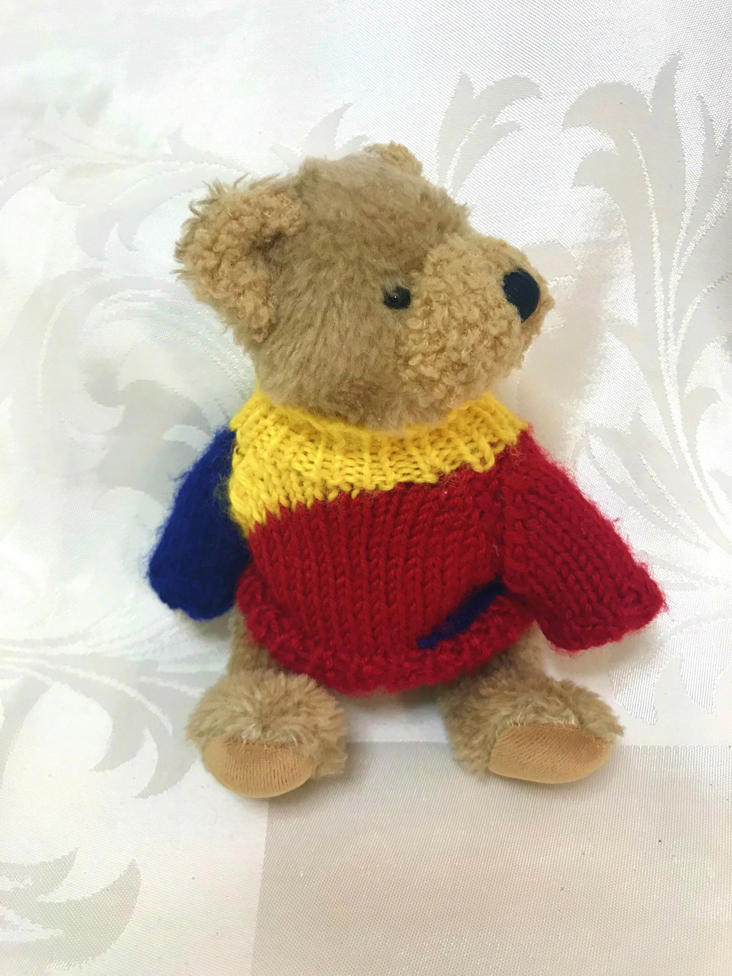 Vintage Jointed Hugfun Teddy Bear Stuffed Animal