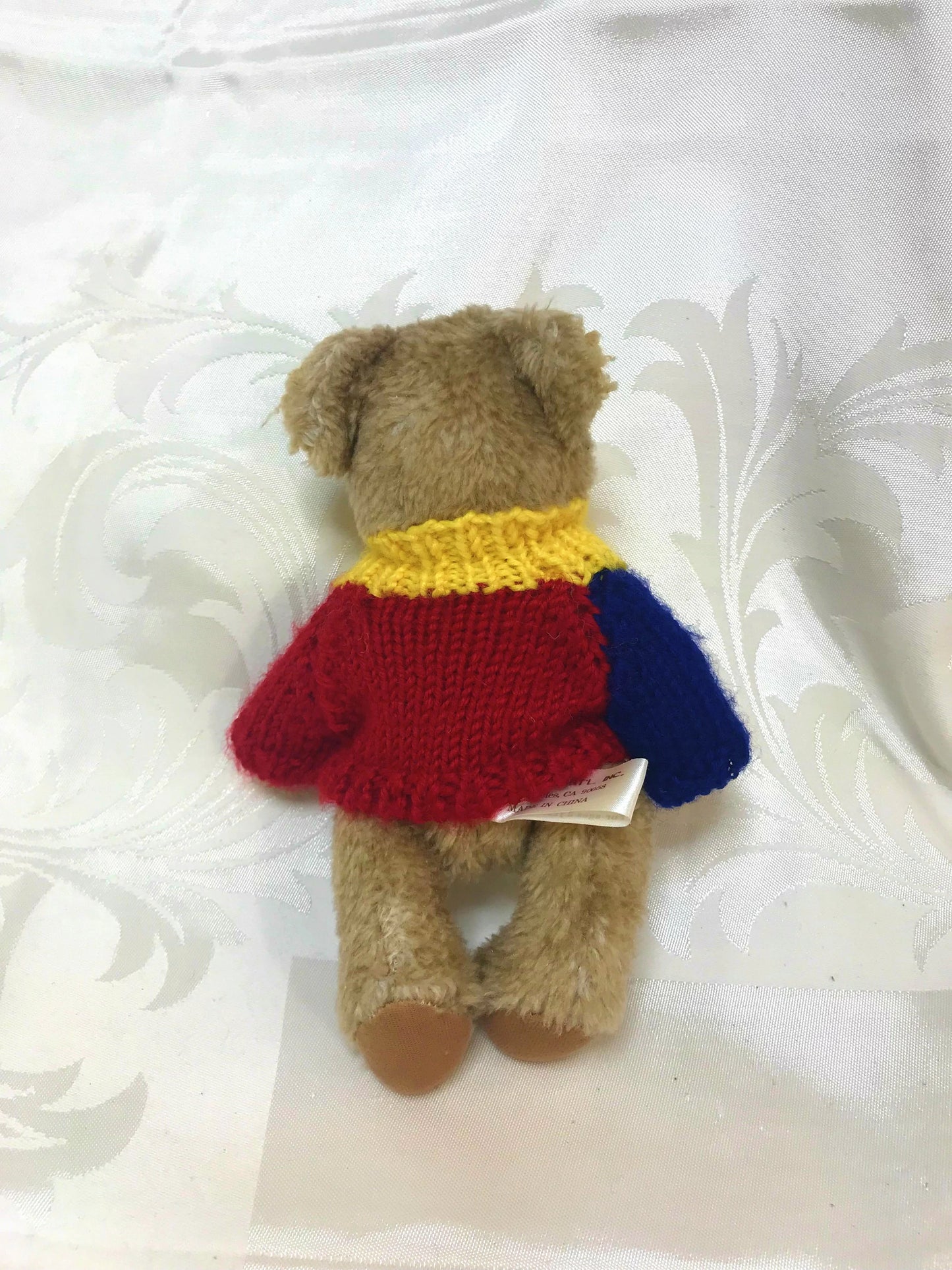 Vintage Jointed Hugfun Teddy Bear Stuffed Animal