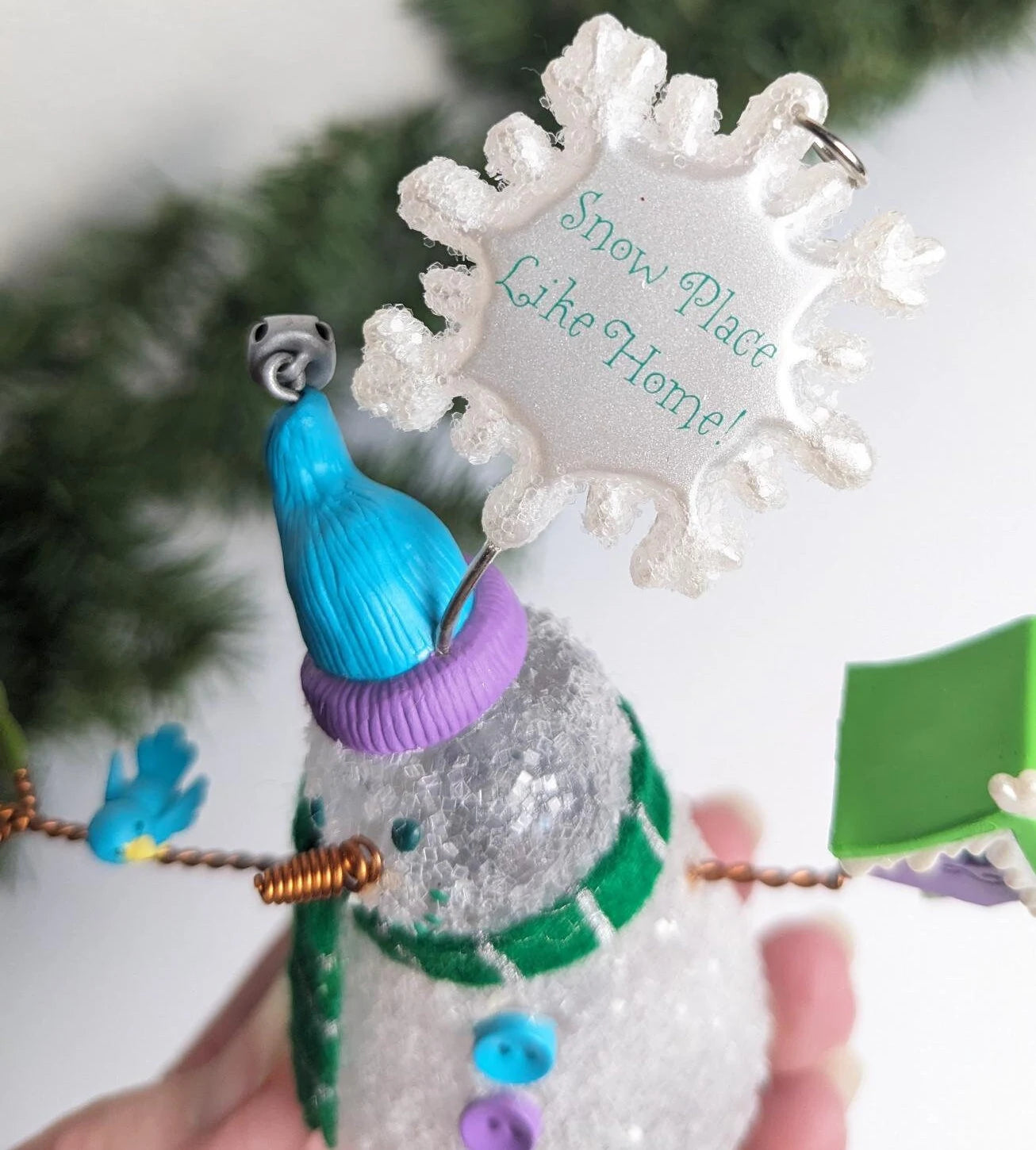 Snow Place Like Home Snowman Christmas Ornament