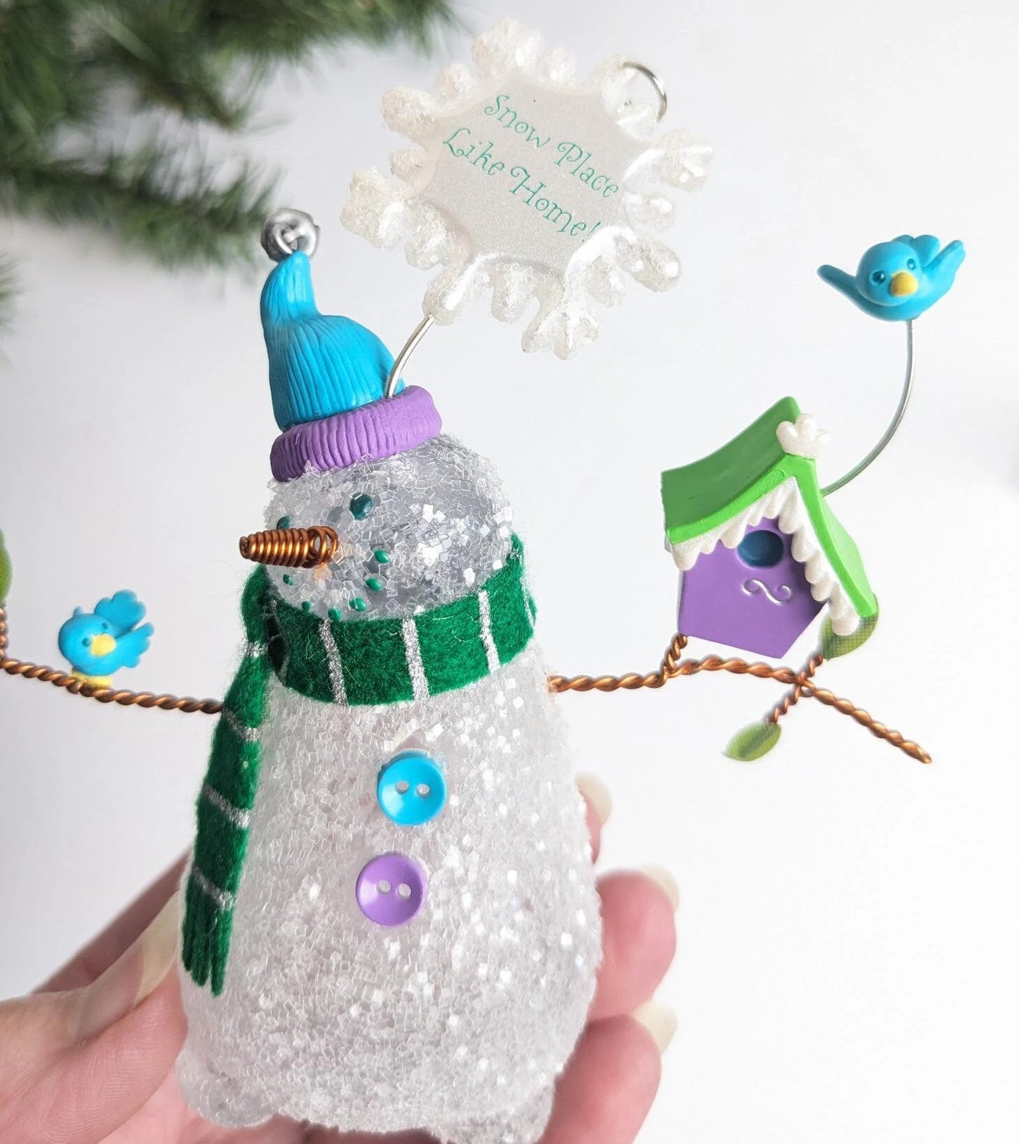 Snow Place Like Home Snowman Christmas Ornament