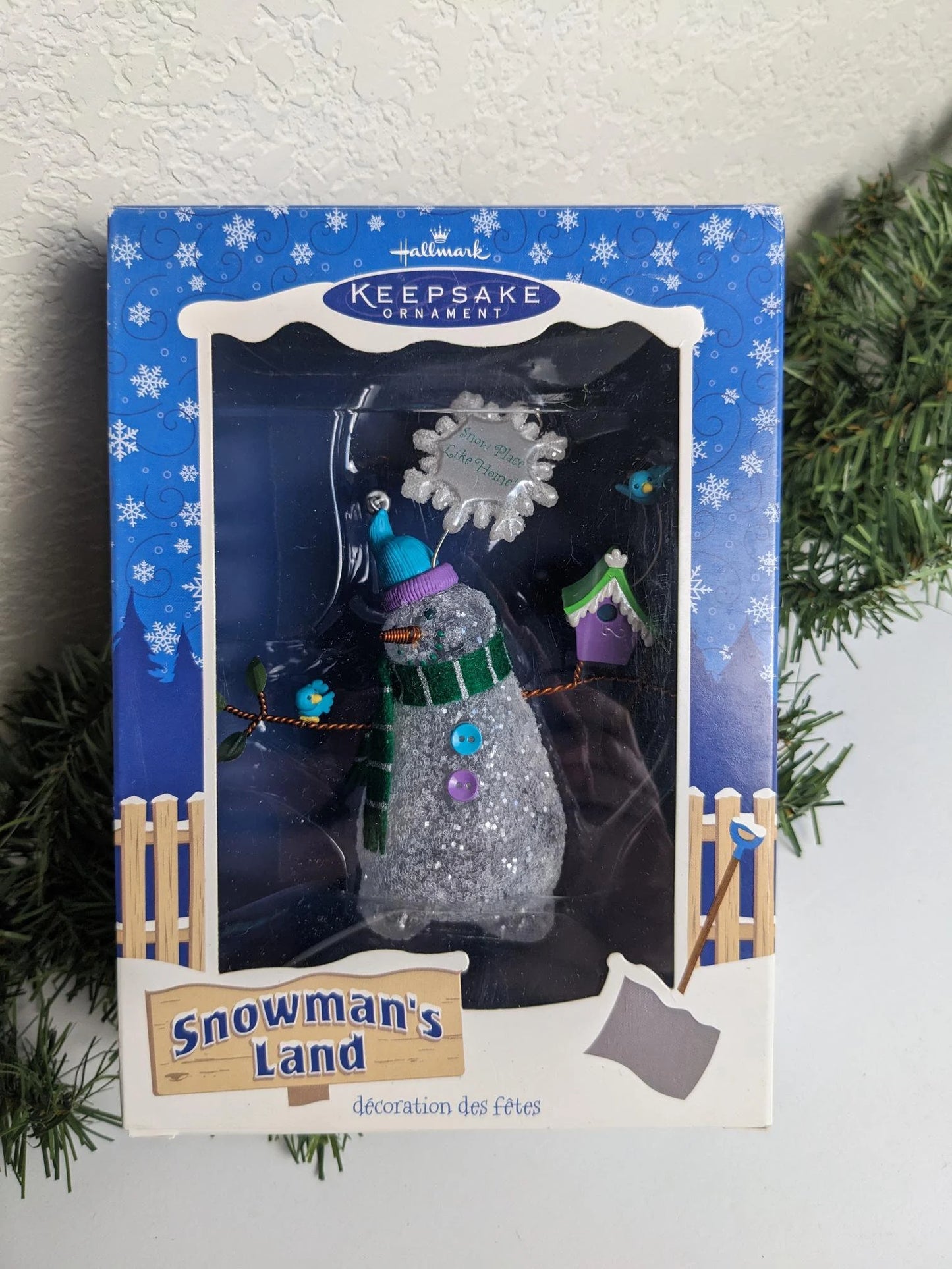 Snow Place Like Home Snowman Christmas Ornament