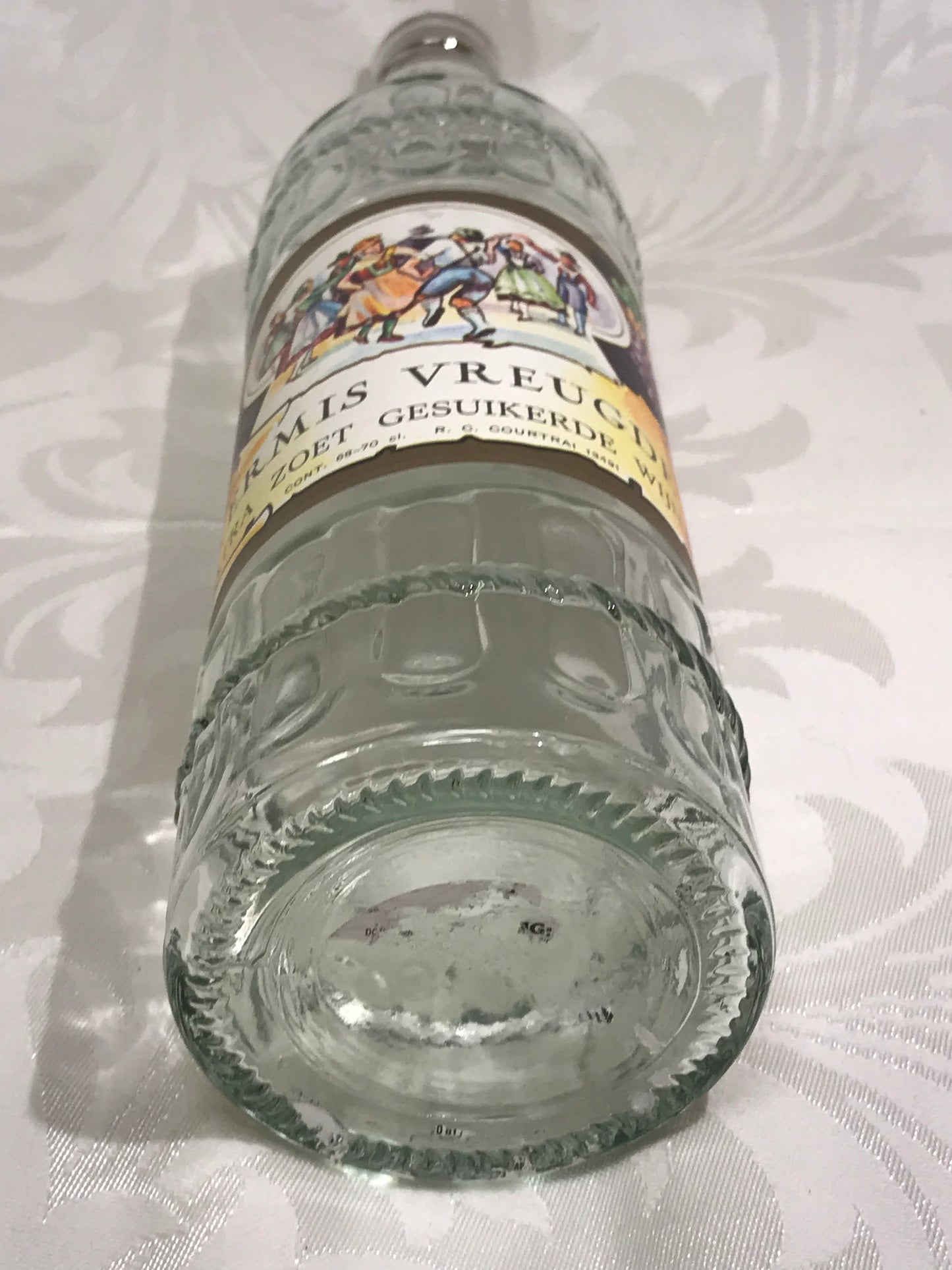 Antique Style Vintage Wine Bottle