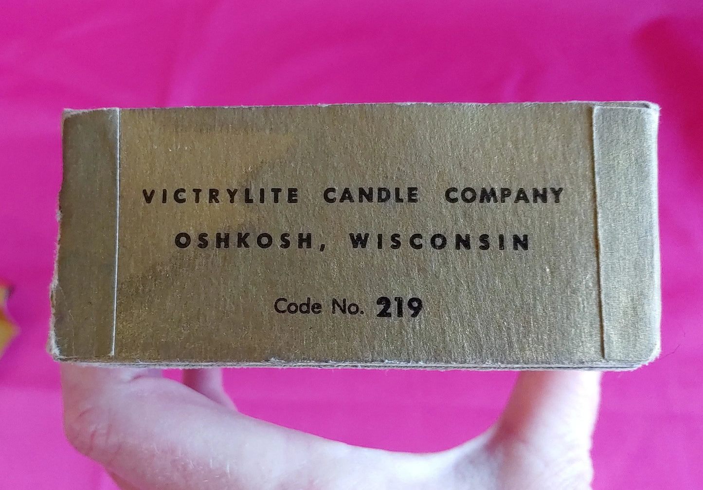 Vintage Paragon Candle Tiny Taperanger Christmas Paper Angel Tray and Candle Holder