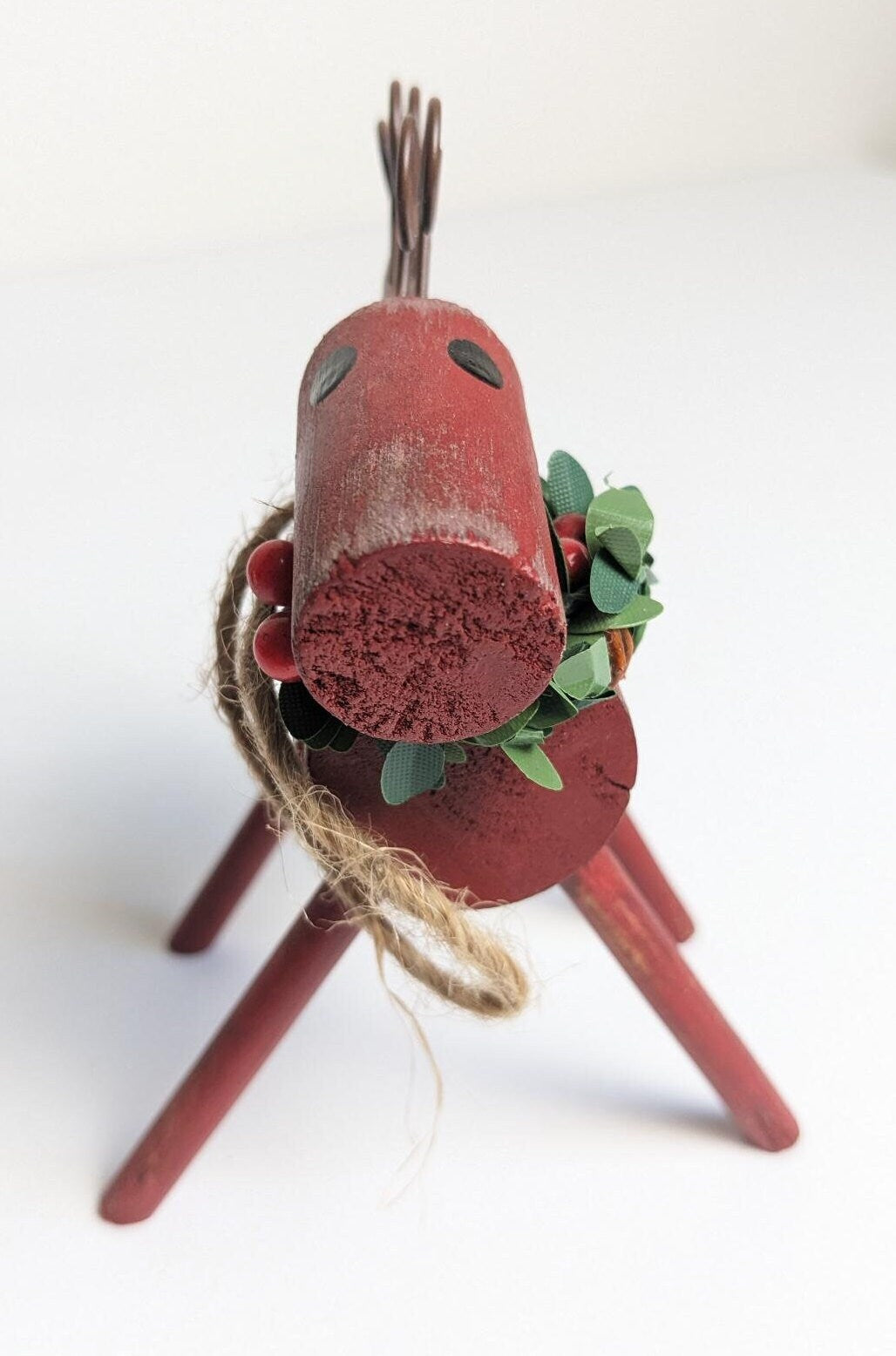 Vintage Reindeer Christmas Ornaments