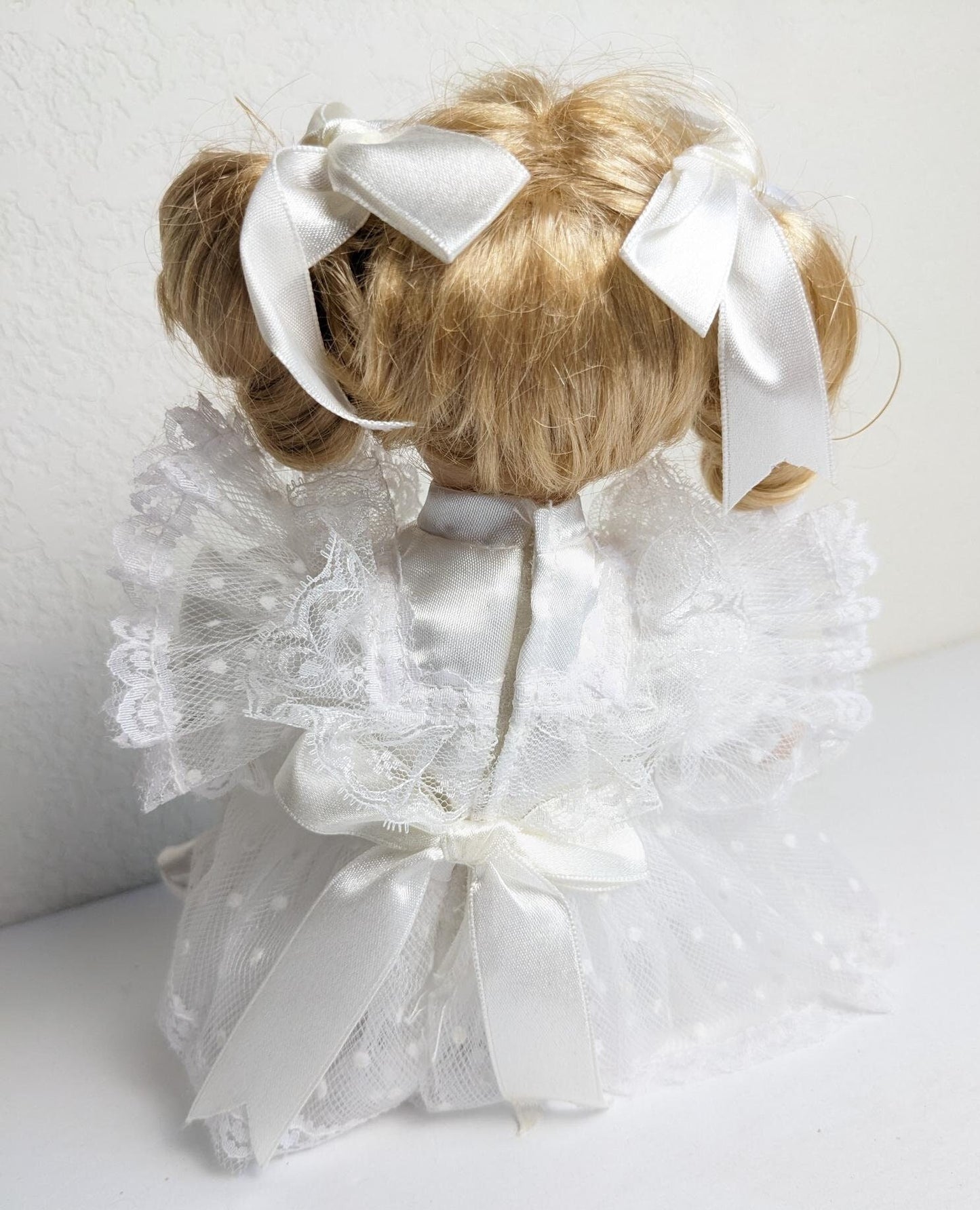 Collectible Porcelain Doll - Cross-Legged Ballerina from Vantage Collection 1999