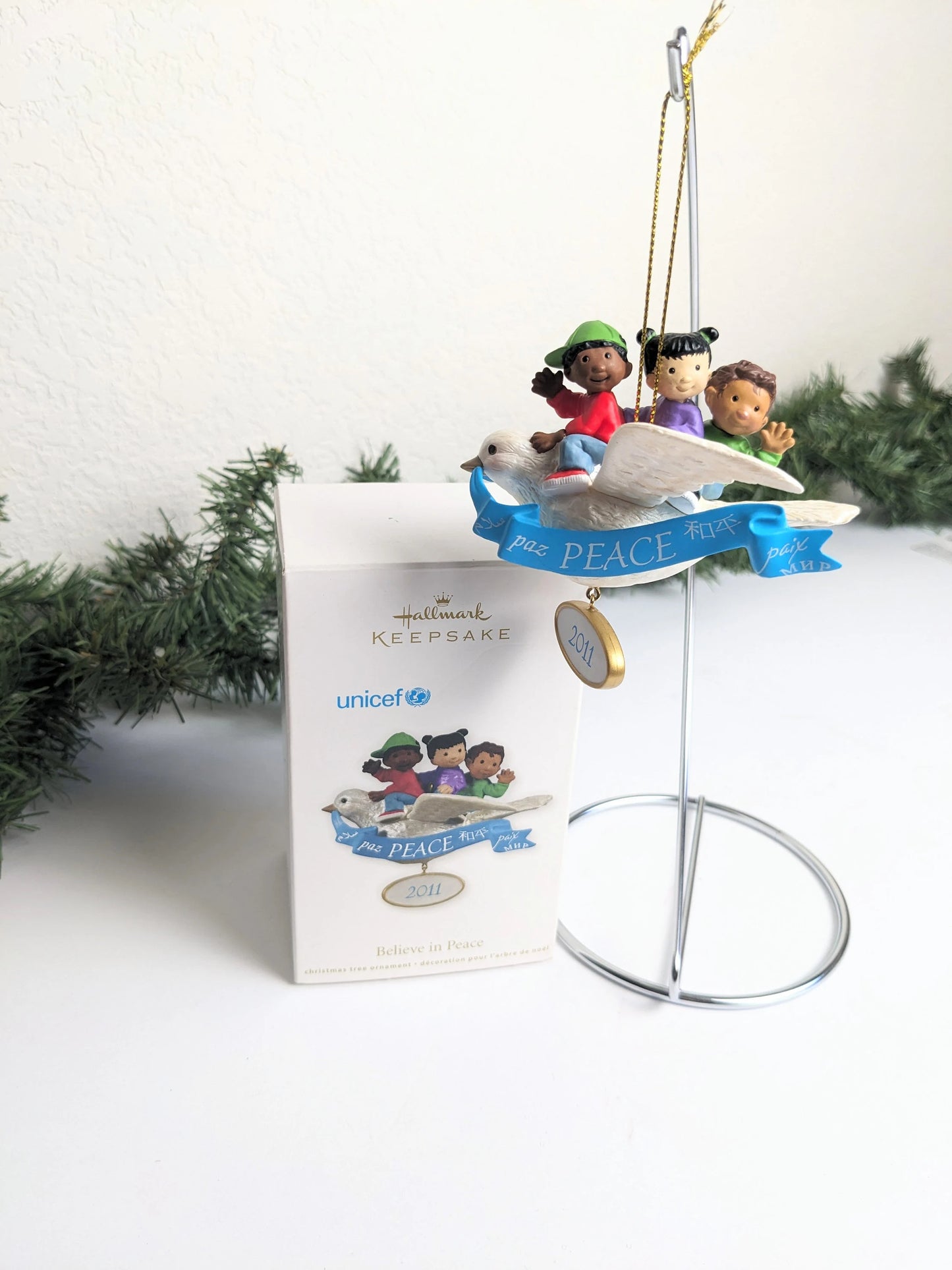 Believe in Peace - Hallmark Keepsake Ornament 2011