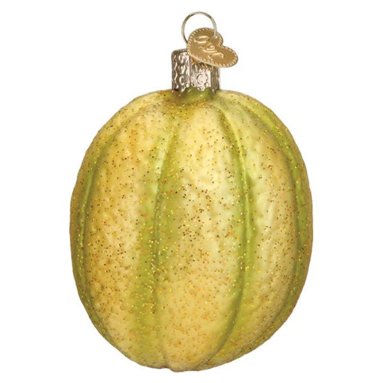Cantaloupe Old World Christmas Glass Ornament