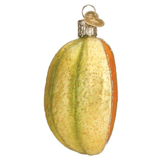 Cantaloupe Old World Christmas Glass Ornament