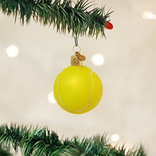 Tennis Ball Ornament Old World Christmas