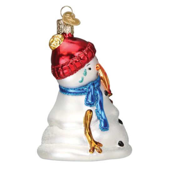 Flamin Hot Cheetos Snow Man Old World Christmas Ornament