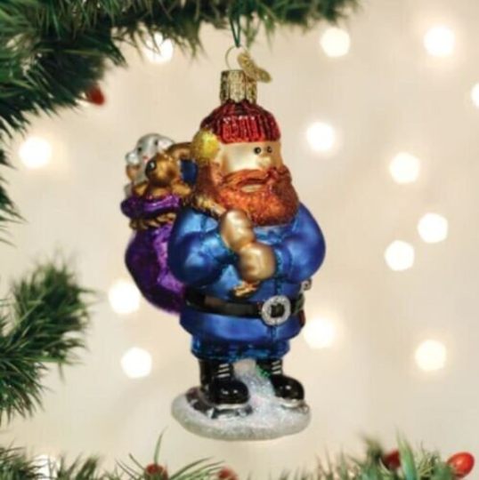 Yukon Cornelius Old World Christmas Glass Ornament
