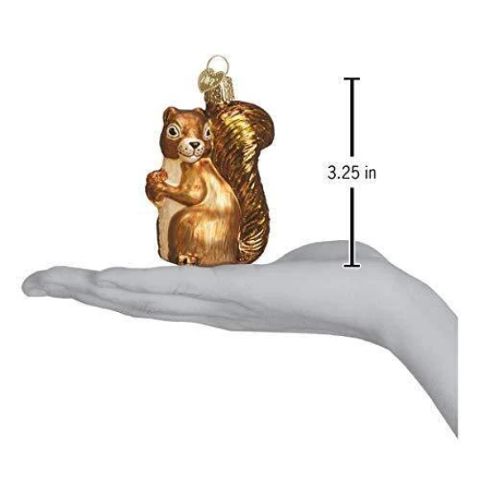 Squirrel Old World Christmas Ornament