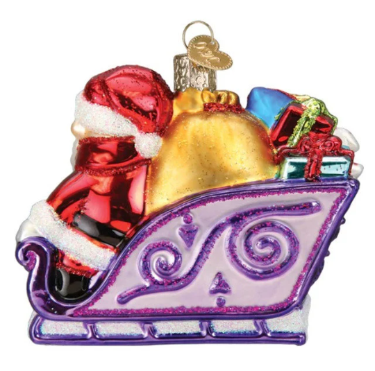 Santa And Friends Old World Christmas Ornament