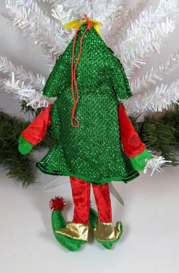 Elf Christmas Tree Ornament