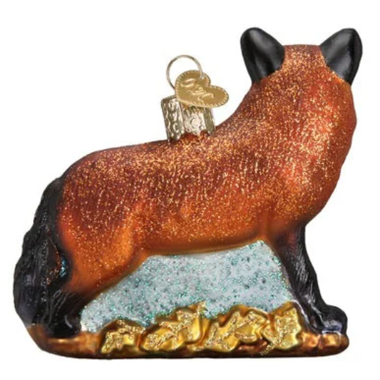 Red Fox Old World Christmas Ornament