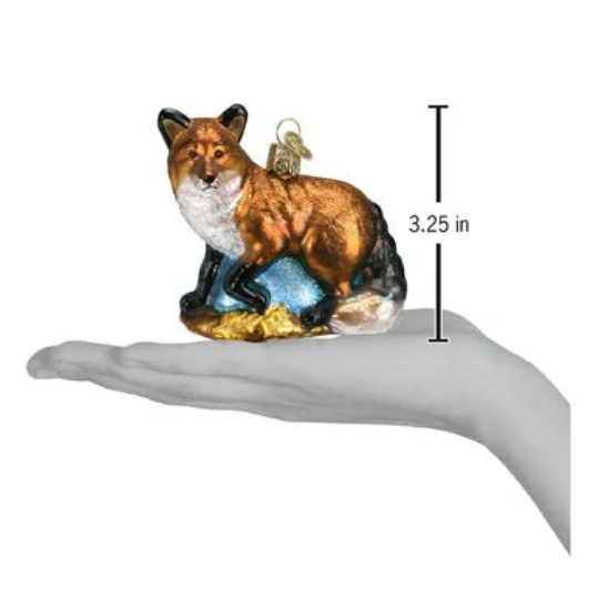 Red Fox Old World Christmas Ornament