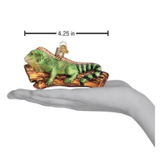 Iguana Old World Christmas Ornament