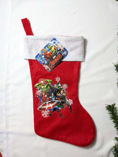 NWT Marvel Avengers Christmas Stocking