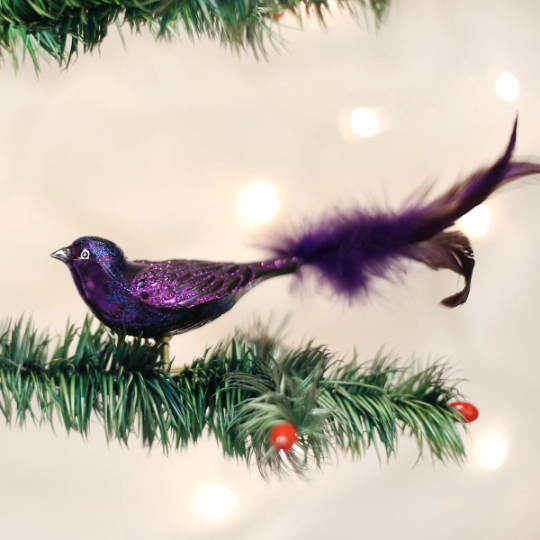 Purple Martin Old World Christmas Ornament