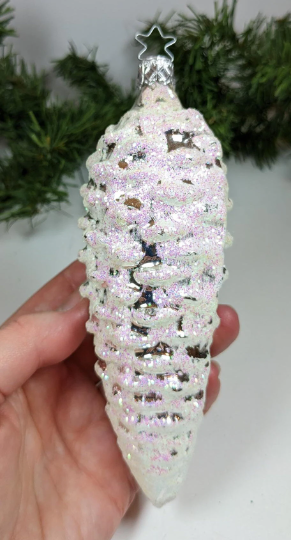 Inge Glas Pinecone Retired Old World Christmas Ornament