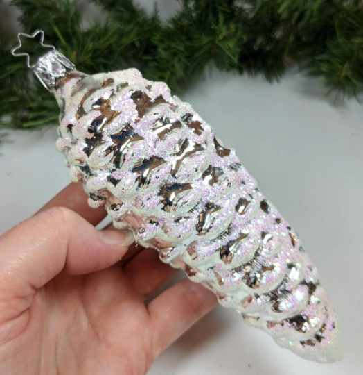 Inge Glas Pinecone Retired Old World Christmas Ornament