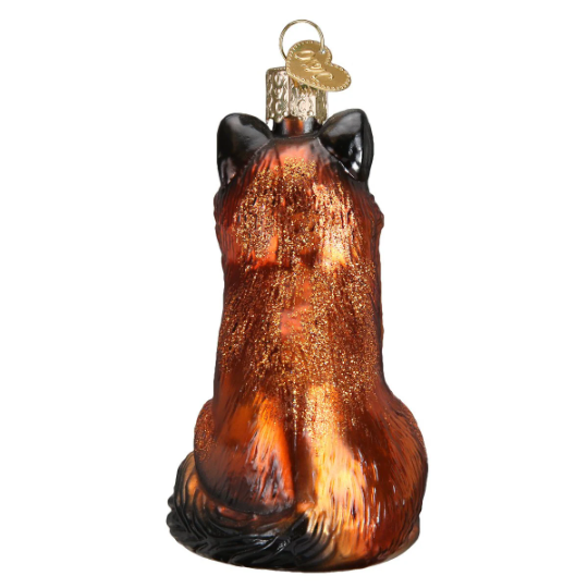 Red Fox Old World Christmas Ornament