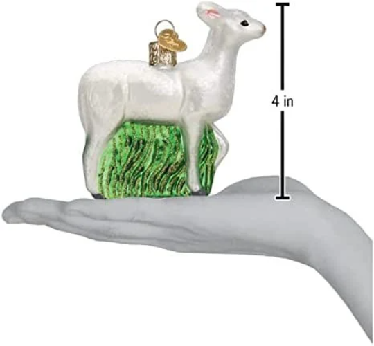Seneca White Deer Old World Christmas Ornament