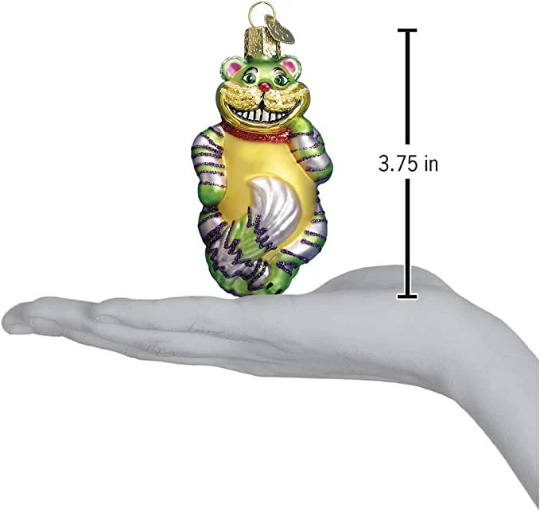 Cheshire Cat Old World Christmas Ornament