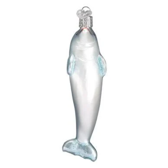 Playful Dolphin Old World Christmas Ornament