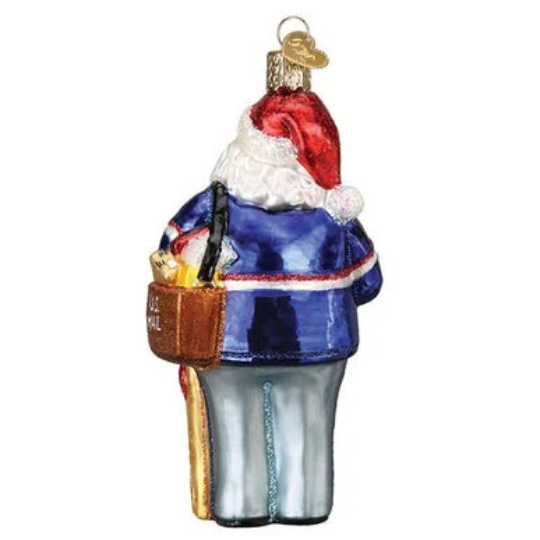 Postman Santa Old World Christmas Ornament