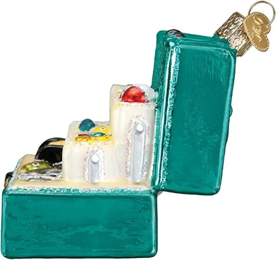 Tackle Box Old World Christmas Ornament