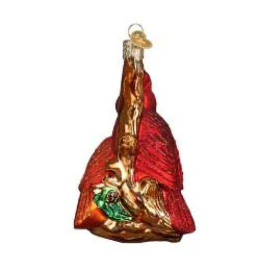 Pair Of Cardinals Old World Christmas Ornament