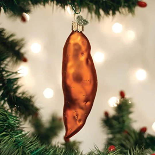 Sweet Potato Old World Christmas Ornament